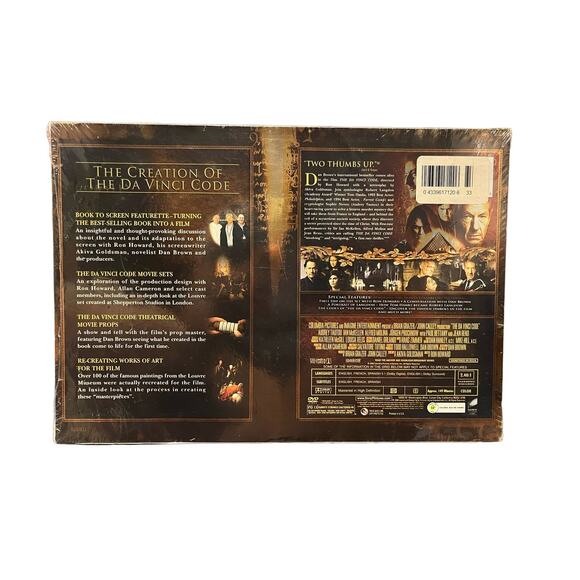 The Da Vinci Code Exclusive Widescreen Bonus Pack Bonus DVD New Sealed - Picture 2 of 2